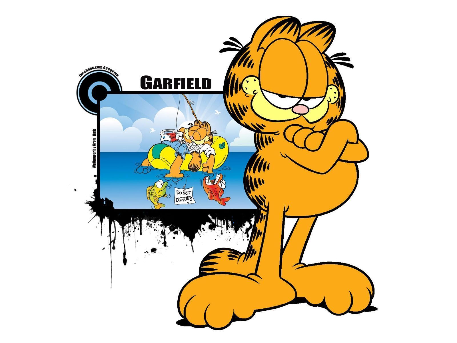 Garfield Wallpaper Background