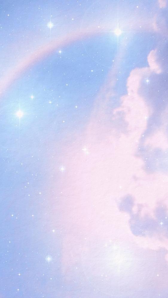Pastel Sky Phone Wallpaper Aesthetic Background Image By