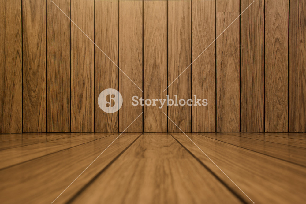 Wall And Floor Siding Wood Background Royalty Stock Image