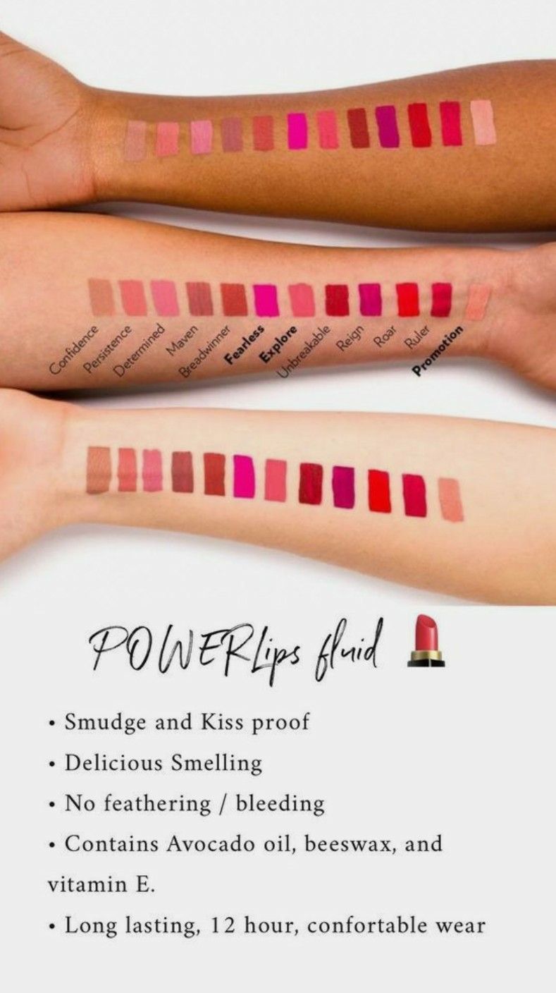 Powerlips Fluid In Nuskin Lipstick Colors Skin