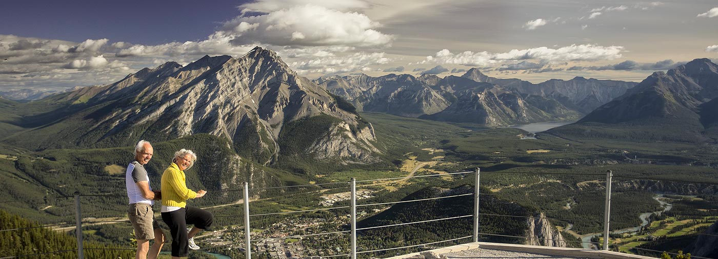 Mountains Destinations Banff Activities Gondola Webcam