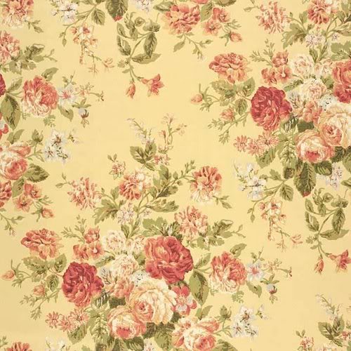 Ralph Lauren Victorian Rose Floral Yellow Wallpaper D R
