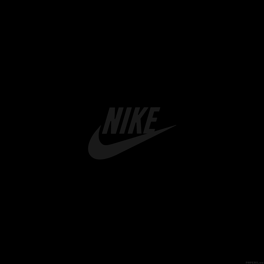 I Love Papers Al86 Nike Logo Sports Art Minimal Simple Dark