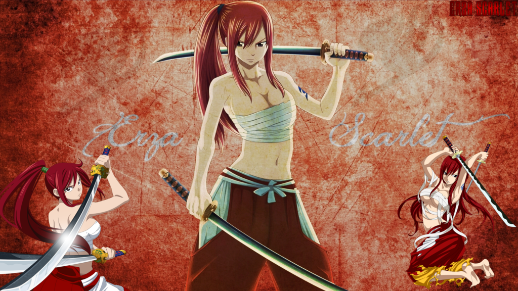 Fairy Tail   Erza Scarlet Wallpaper HD by FairyTail666 on