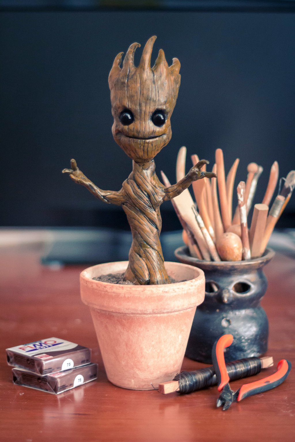 Baby Groot Figure By Thehardline