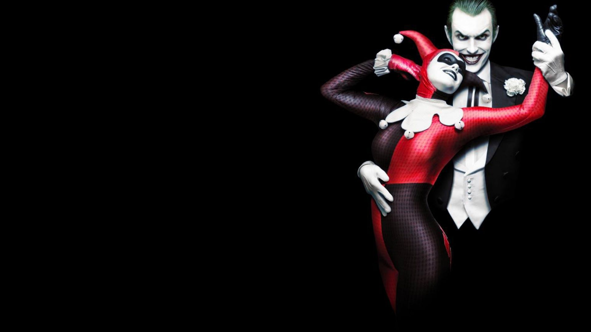 Joker And Harley Cosplay Of Alex Ross S Game With The