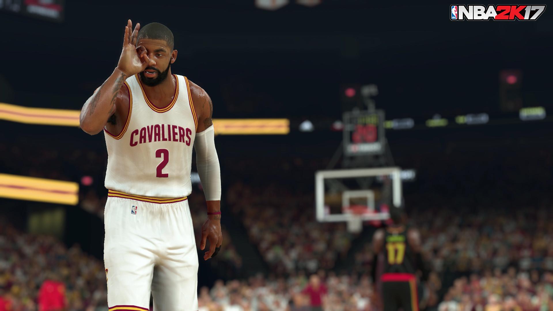 NBA 2K17 News Official In Game Screenshot Of Kyrie Irving