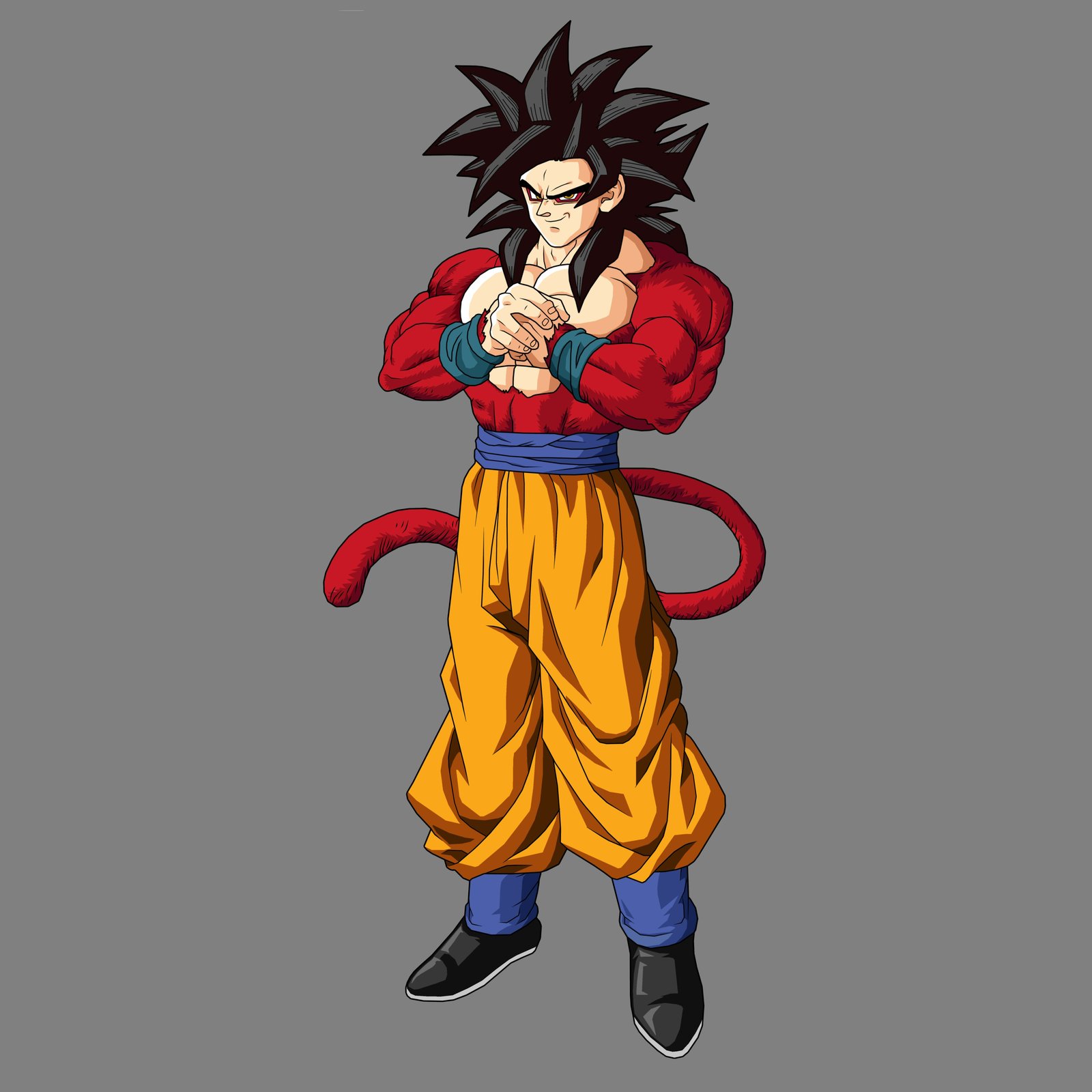 Goku Super Saiyan 4 by ChristopherDbz on DeviantArt