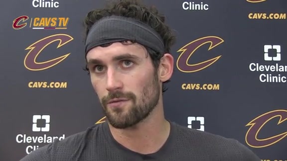 Training Camp Day Kevin Love Cleveland Cavaliers