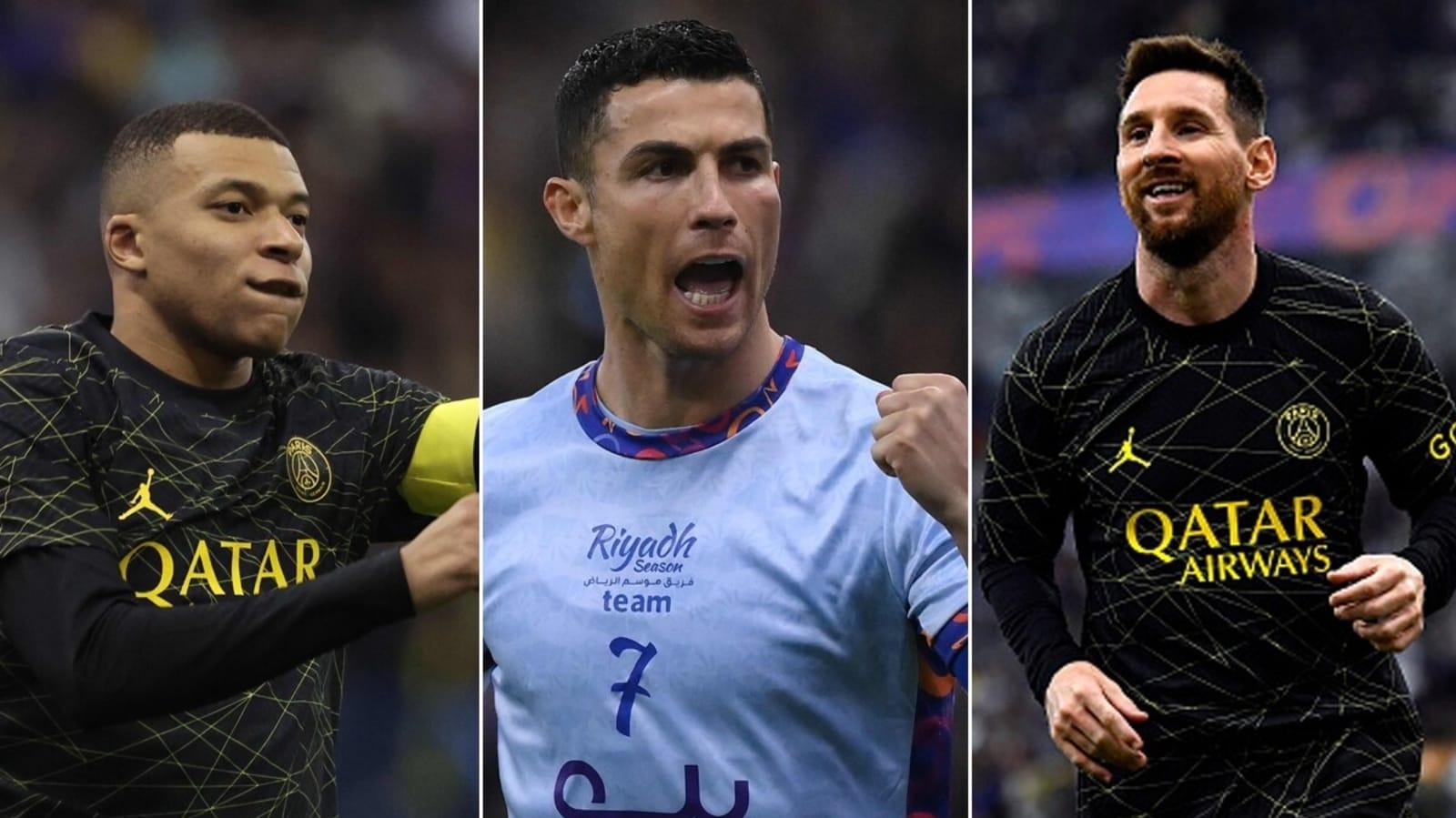 Messi Mbappe On Target Psg Pip Ronaldo S Saudi All Stars Xi In