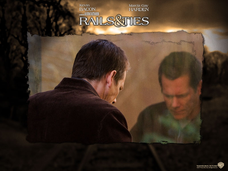 Kevin Bacon In Rails And Ties Wallpaper