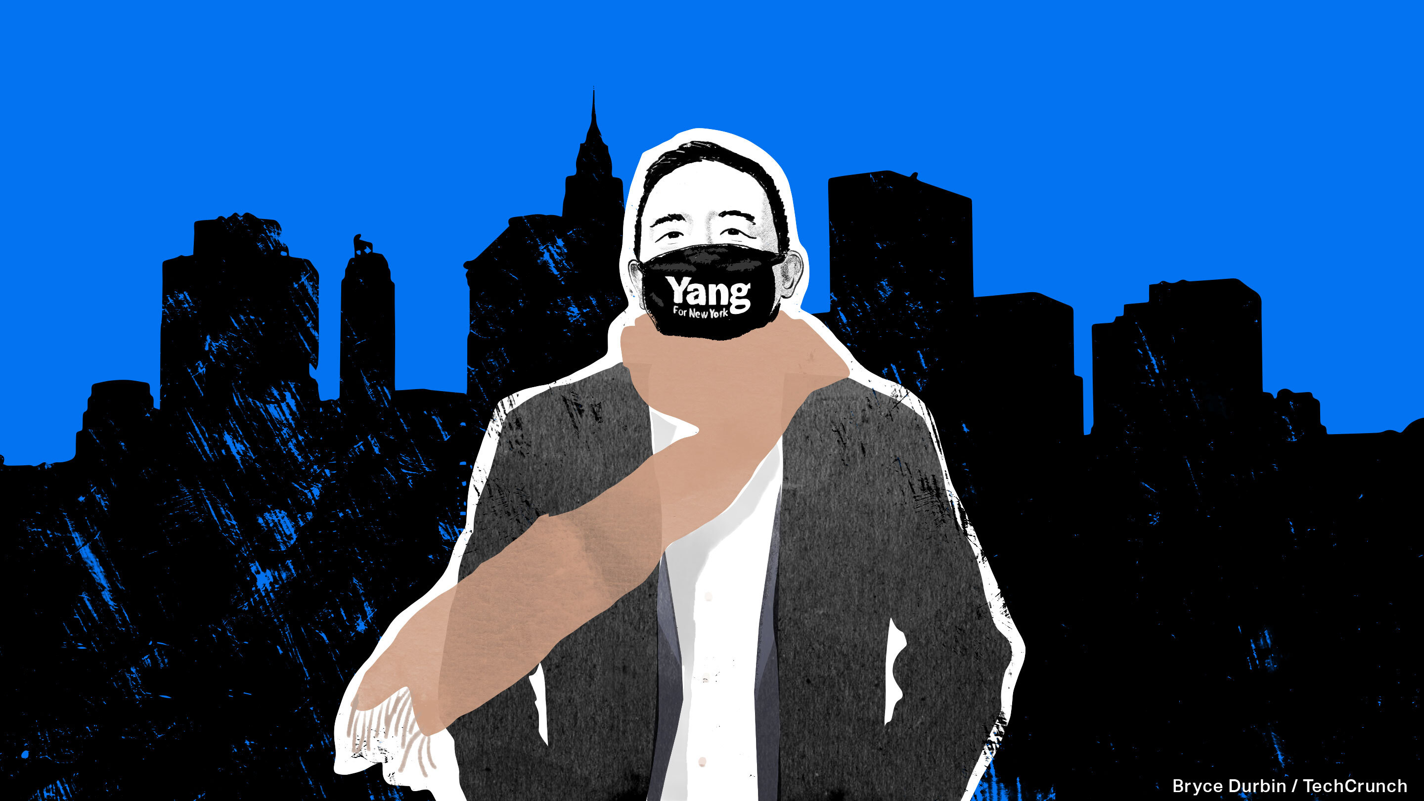 An Inter With Andrew Yang Wallpaper