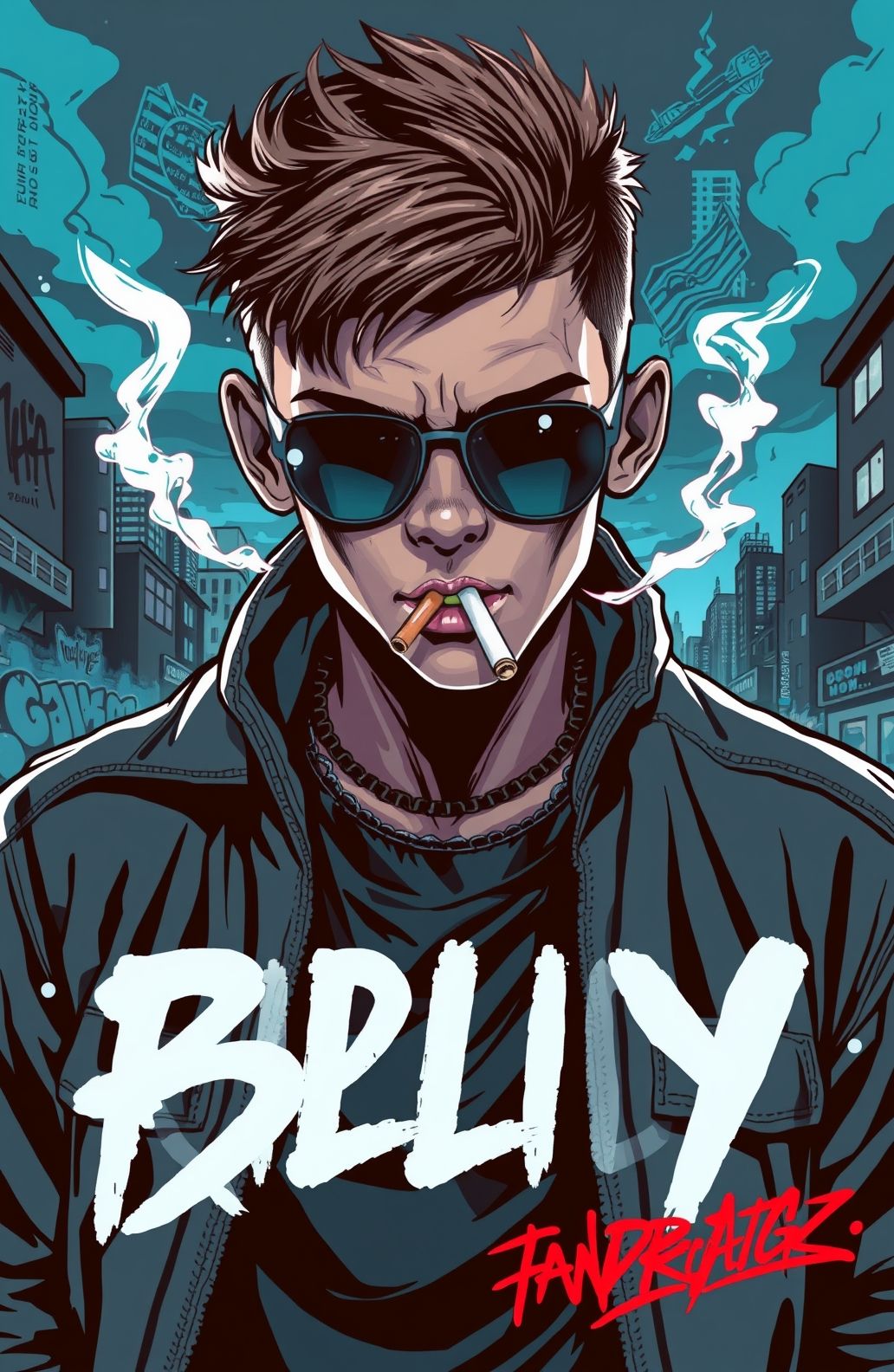 Smoker Boy Wallpaper
