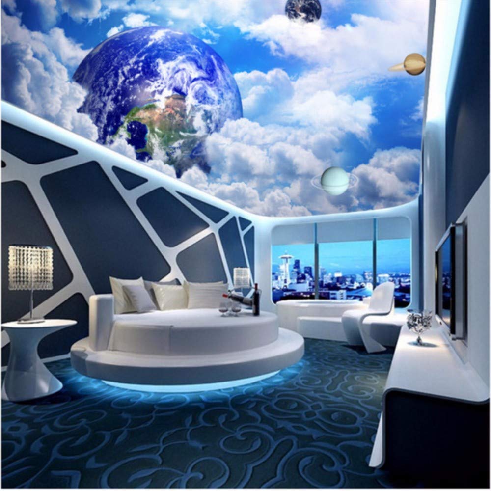Amazon Pbldb Custom Ceiling Wallpaper Dreamworld Star Nebula