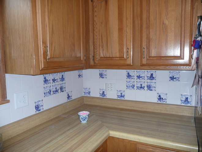 Traditional Kitchen By Mottles Murals Ceramic Tiles
