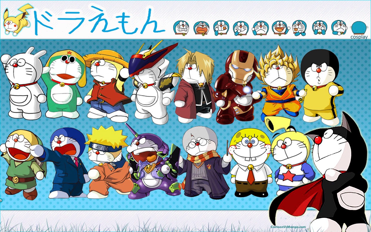 Wallpaper Gambar Kartun Doraemon Koleksi