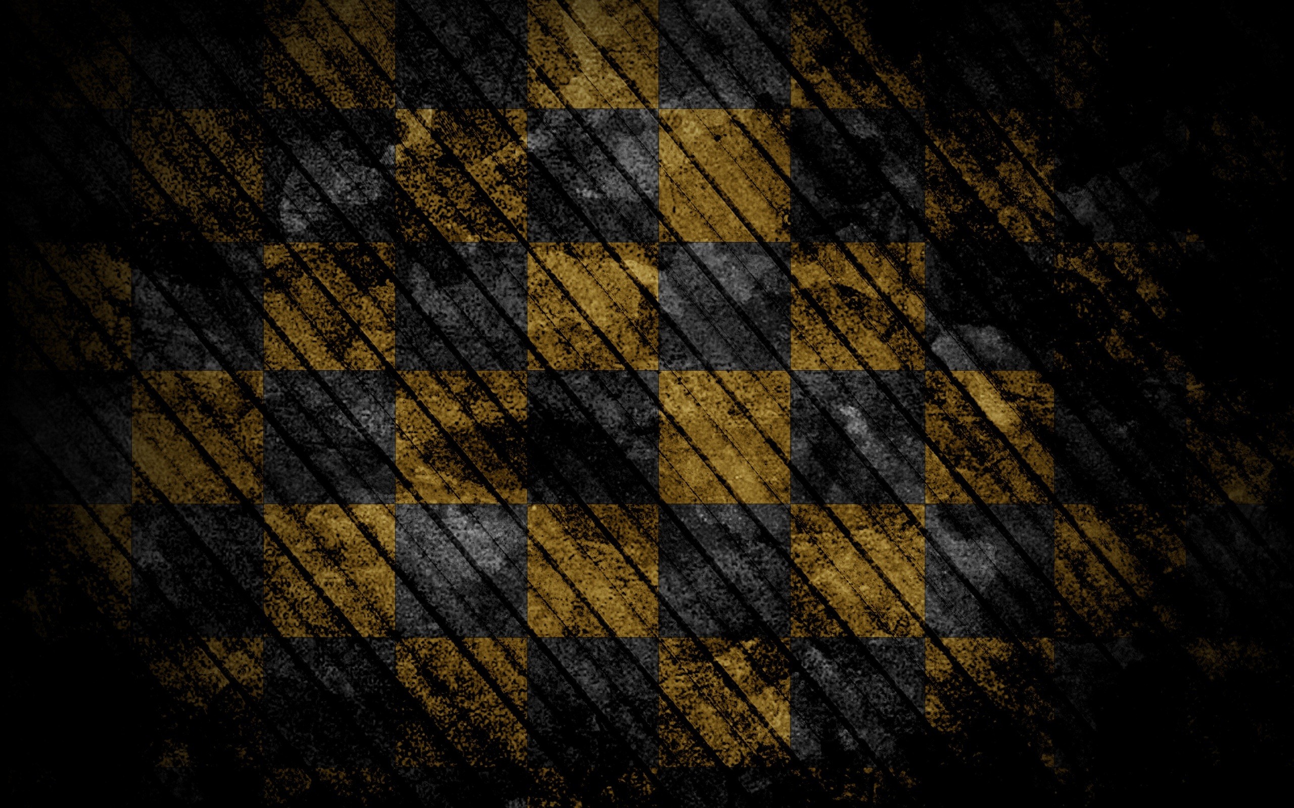 Black And Yellow Wallpaper Abstract