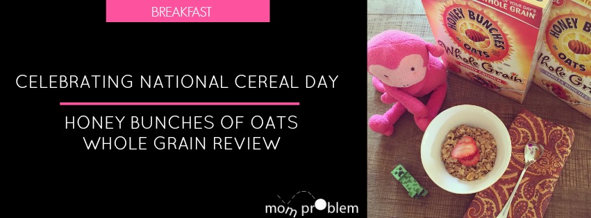 Celebrating Cereal On National Day Mom Problem