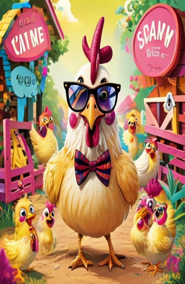 Funny Chicken Wallpaper