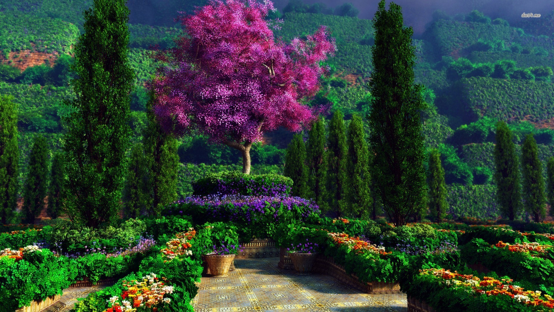 1920X1080 HD Garden Wallpaper - WallpaperSafari