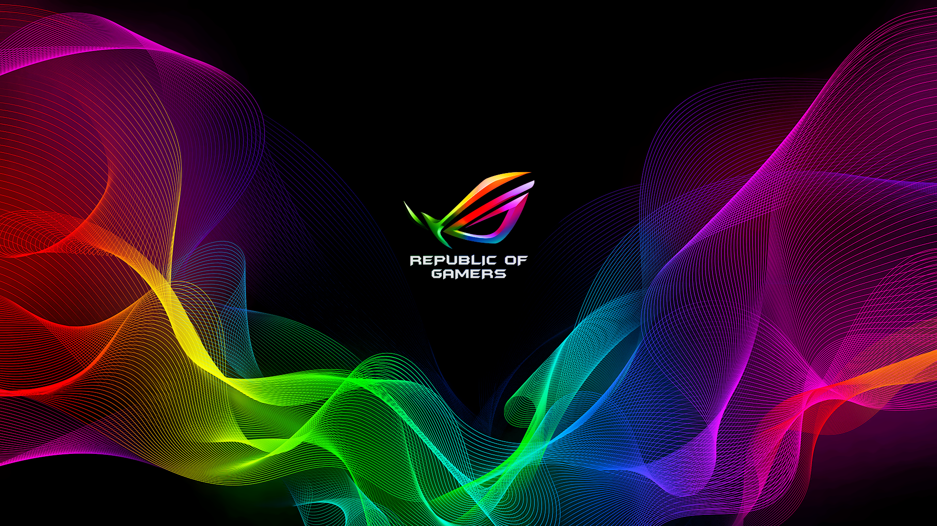 Rgb Rog Wallpaper Based On The One From Razer Investified Is A