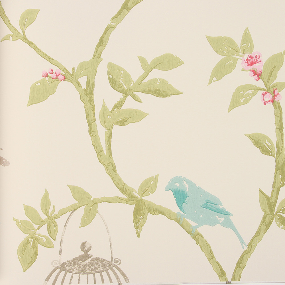 Nina Campbell Wallpaper Birdcage Walk Ncw3770 From