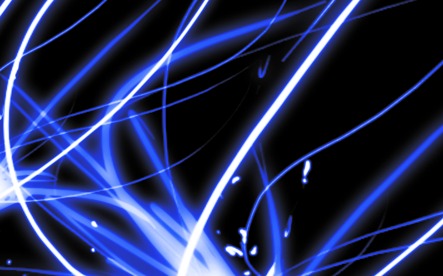 Light Neon Cool Blue Abstract Wallpapers 5228 Hd