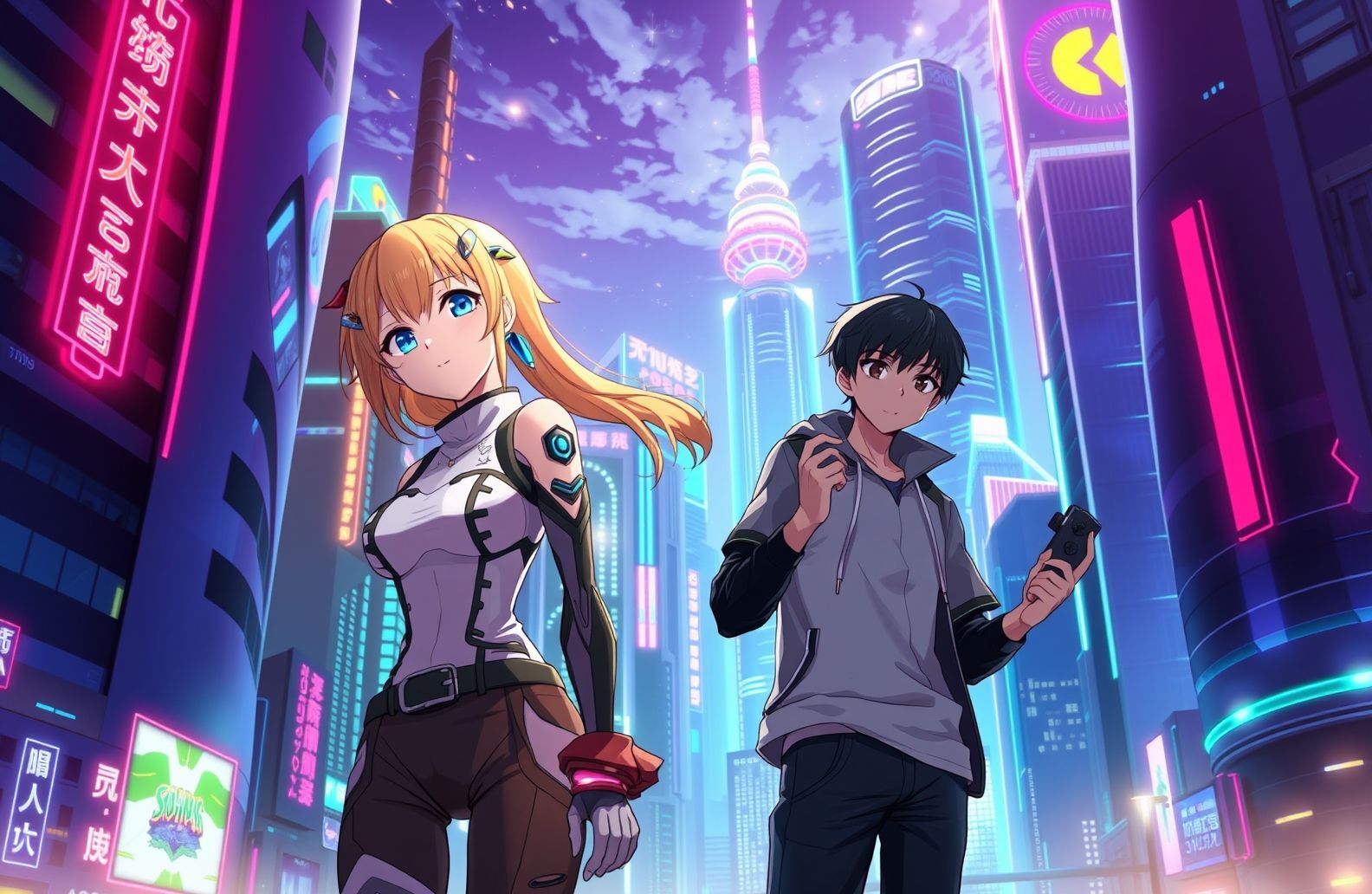 Anime Dual Monitor Wallpaper