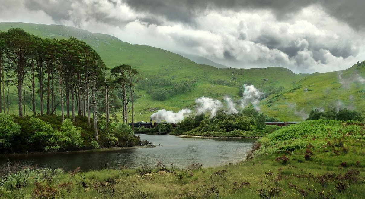scotland XII train to hogwarts by max702 on