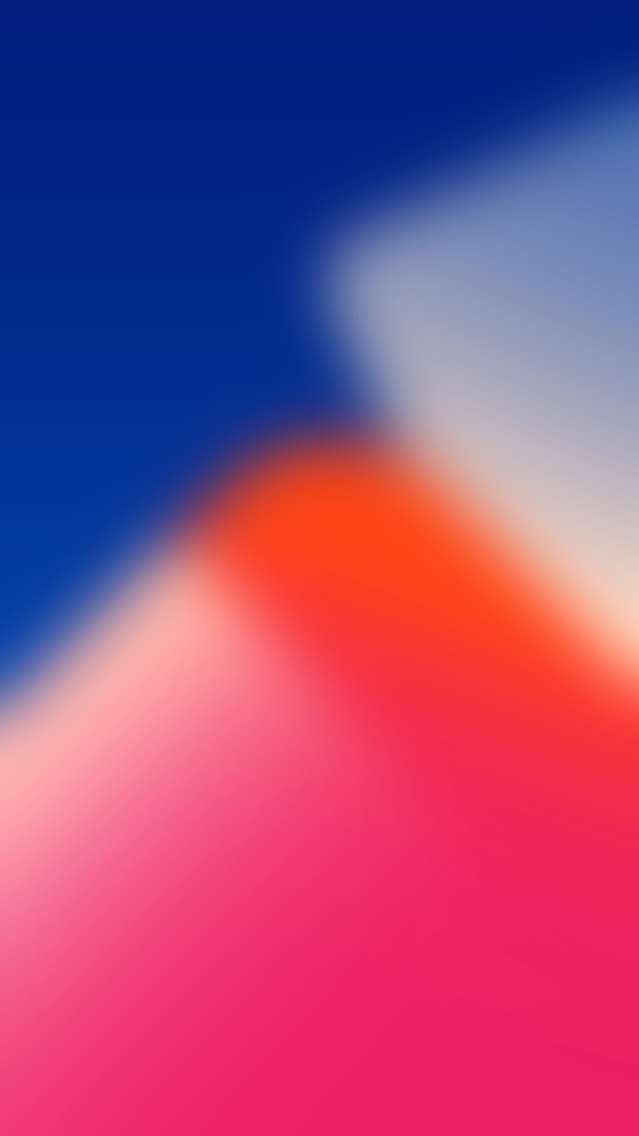 iPhone 5s Original Wallpaper Blue Sky Red Daytime Orange