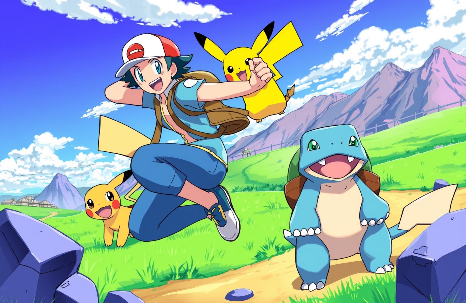 Pokemon Ash Wallpaper
