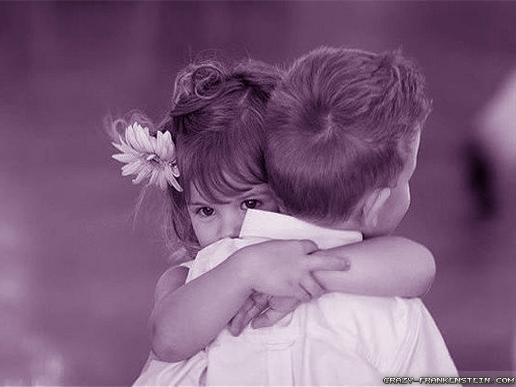 Wallpaper Cute Hug Me