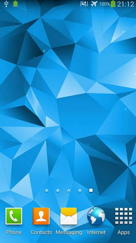 Apps Galaxy S5 Live Wallpaper Android