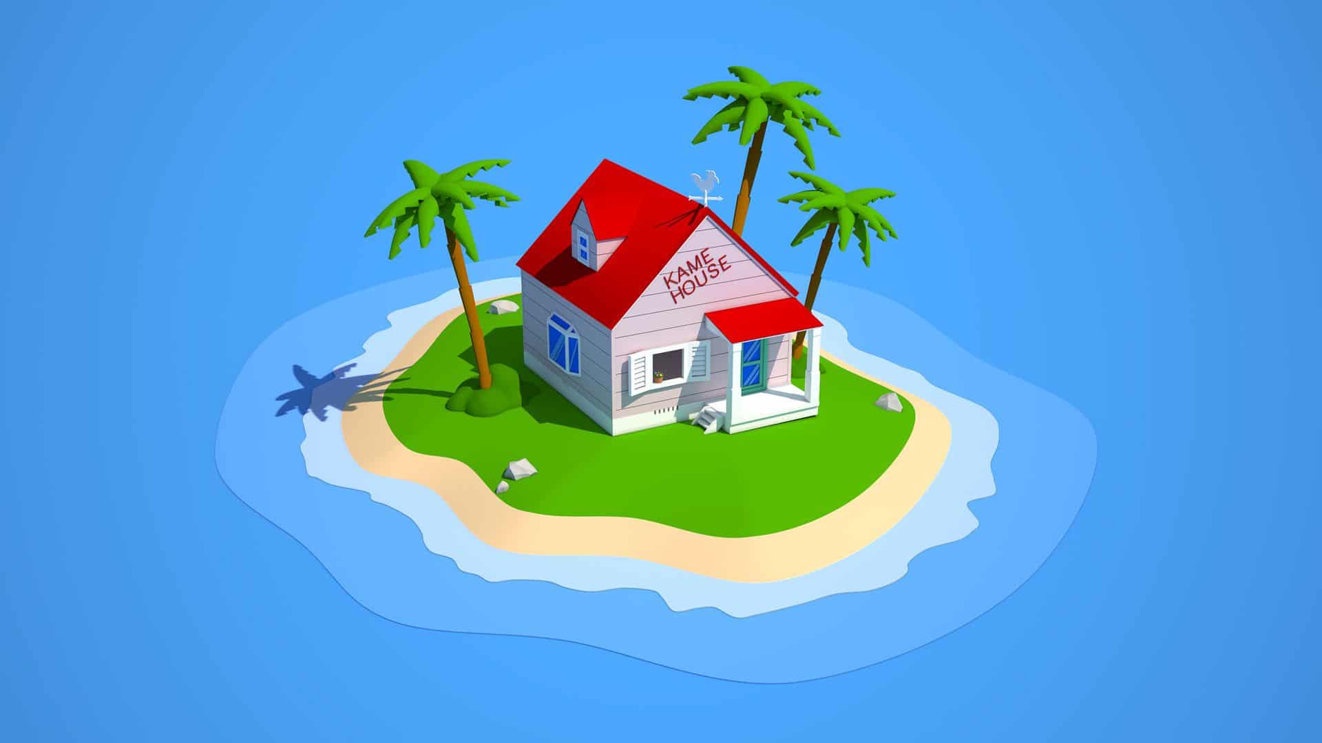 Kame House Hd Wallpaper