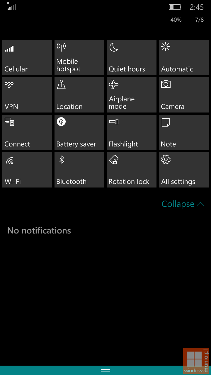 Windows 10 Mobile Build 10162 Screenshots Wallpaper geleakt