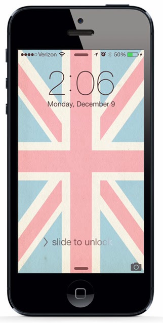 Sweet Nothings Free Union Jack iPhone 5 Wallpaper Downloads