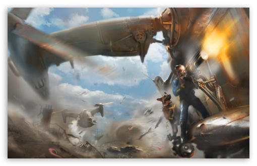 Fallout Character Concept Art HD Wallpaper For Standard