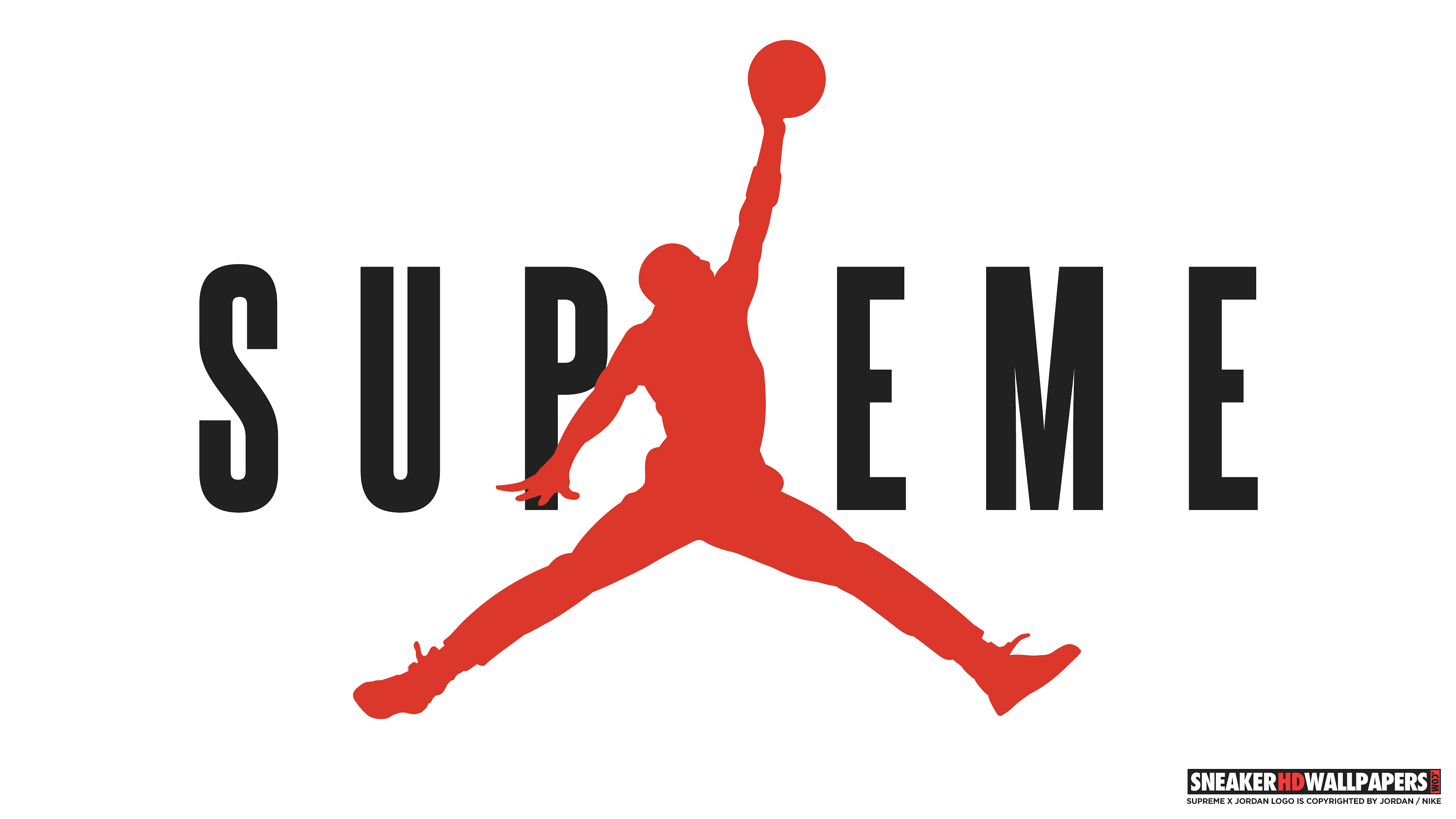 Wallpaper Supreme X Jordan Hd Iphone