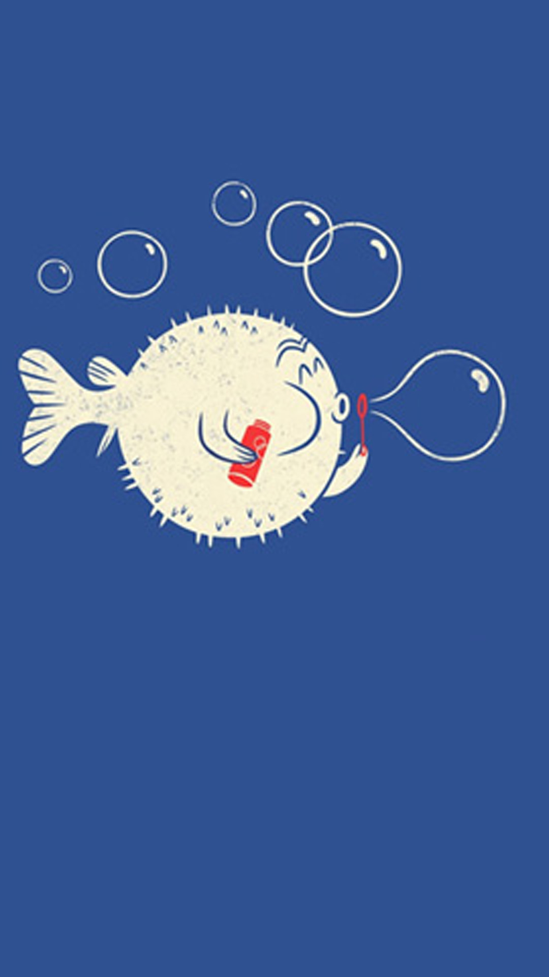 Bubble Fish Galaxy S5 Wallpaper Samsung