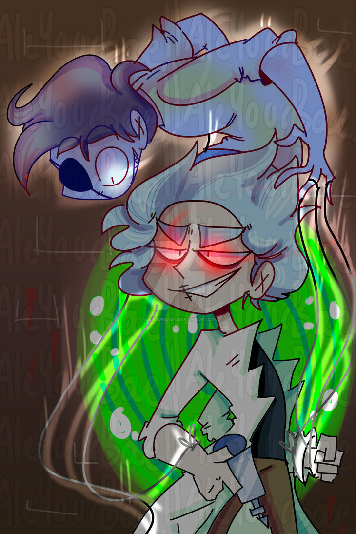 Evil Morty And Rick Poster By Aleyourbae1
