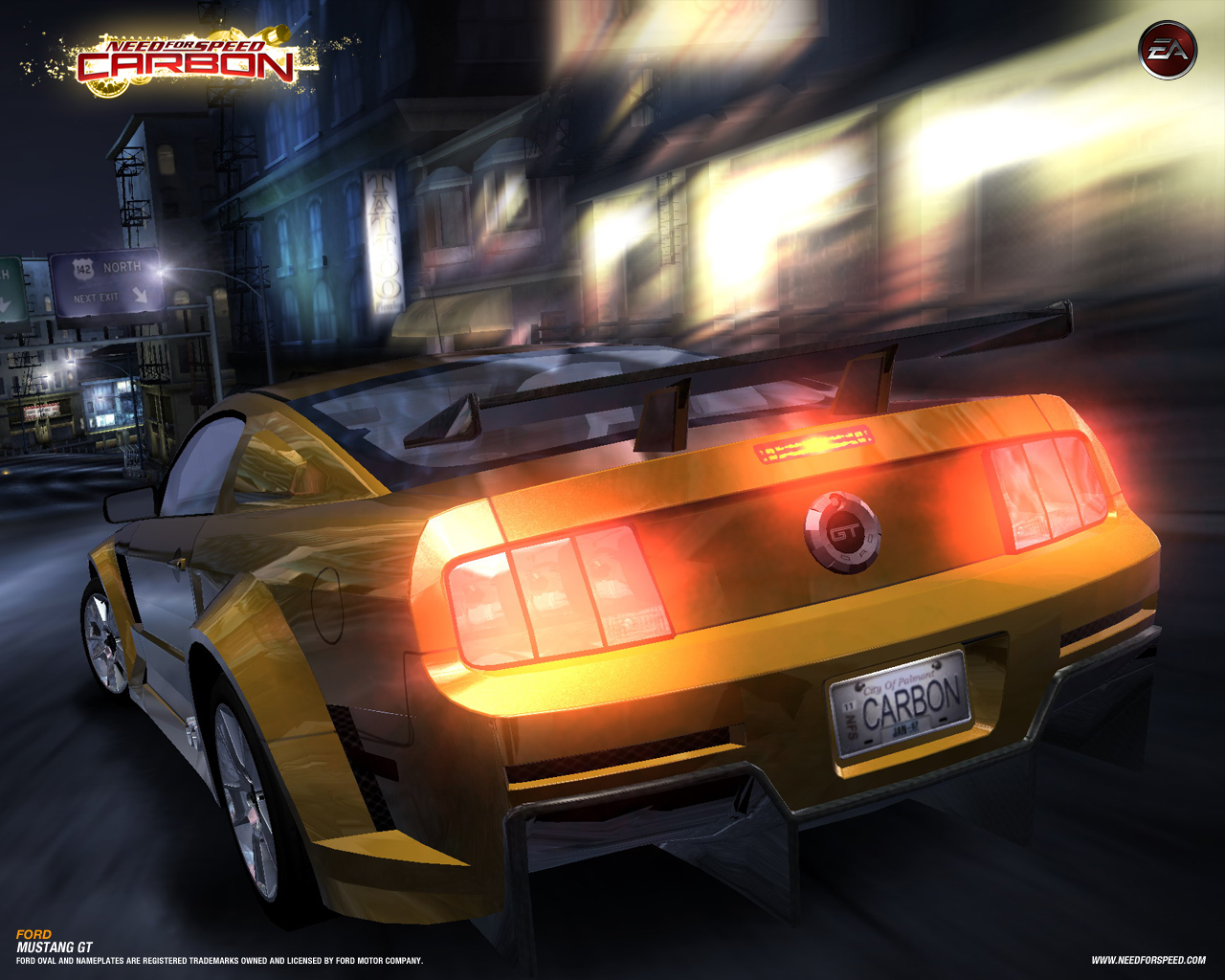 Need For Speed Carbon Wallpaper On The Game