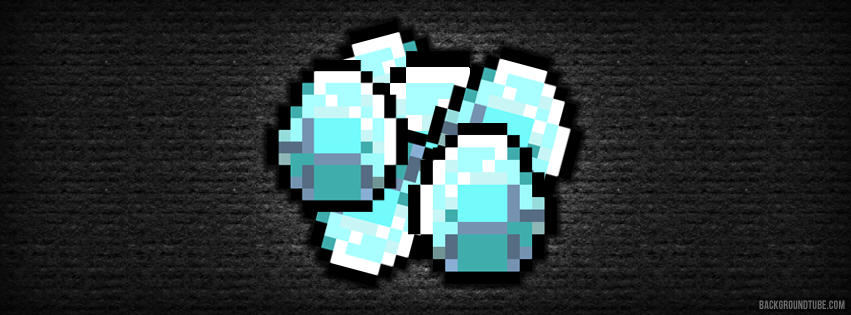 Minecraft Diamonds Cover Photo Backgroundtube