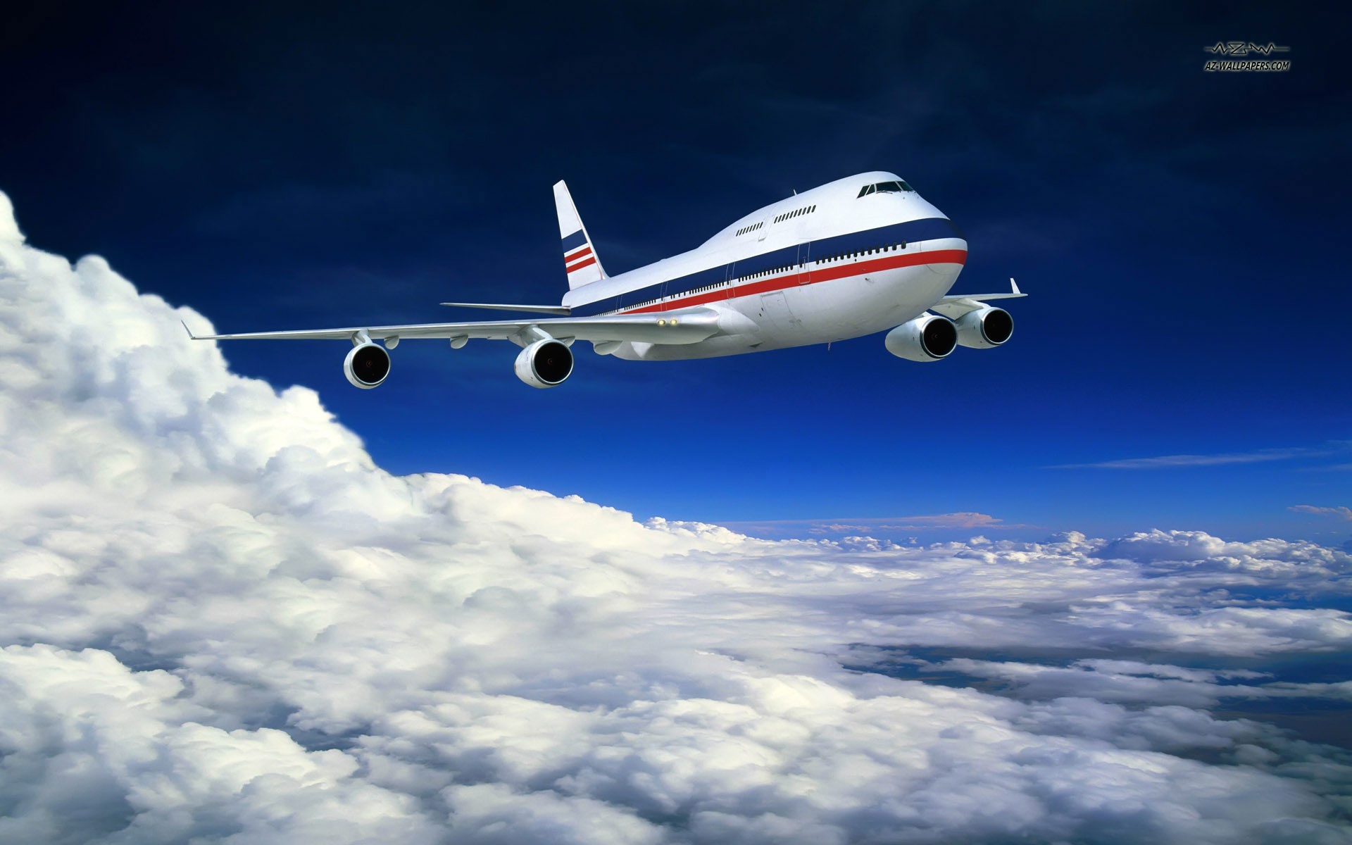 Boeing Hintergrundbilder Wallpaper Flugzeug Vektorgrafik