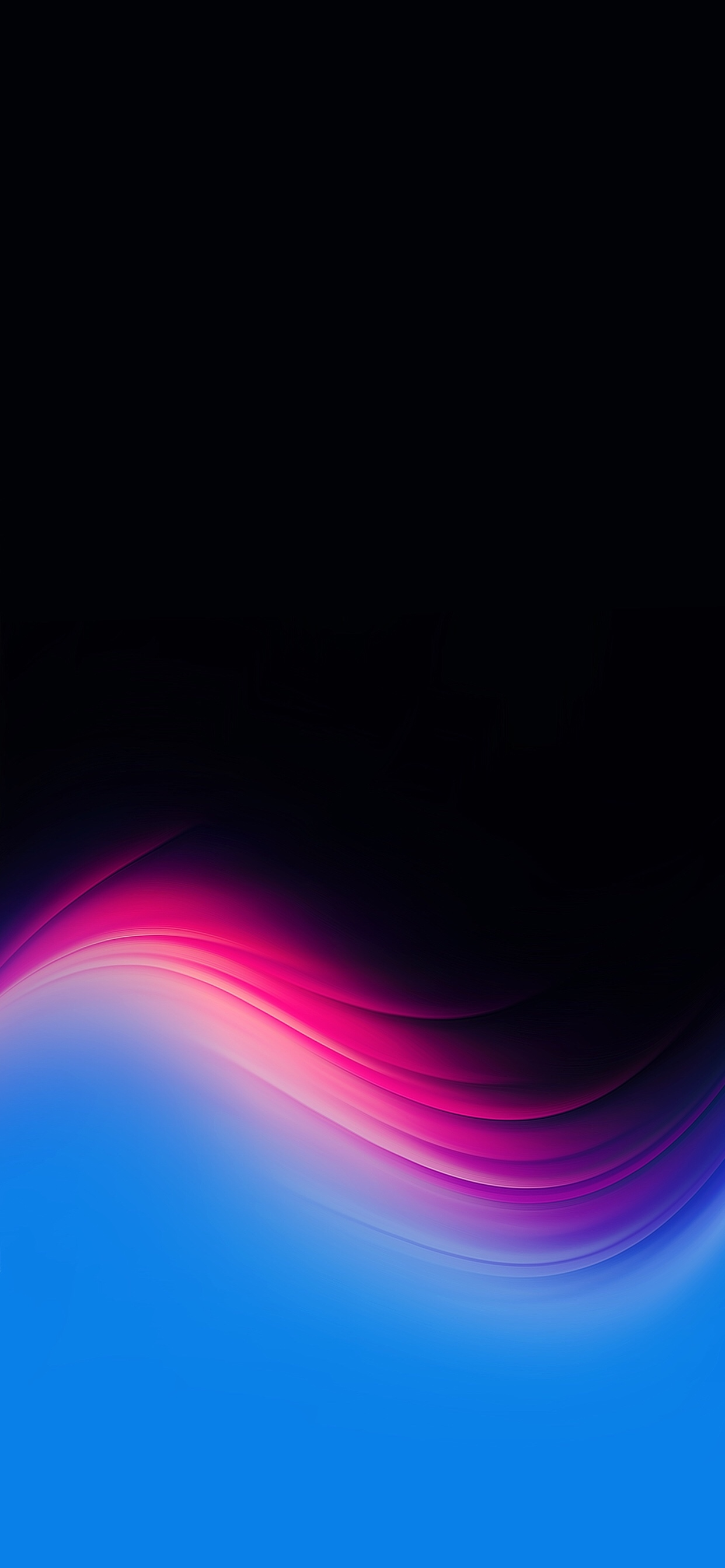 Waves For iPhonexsmax True Black Gradient Wallpaper iPhone Ar72014