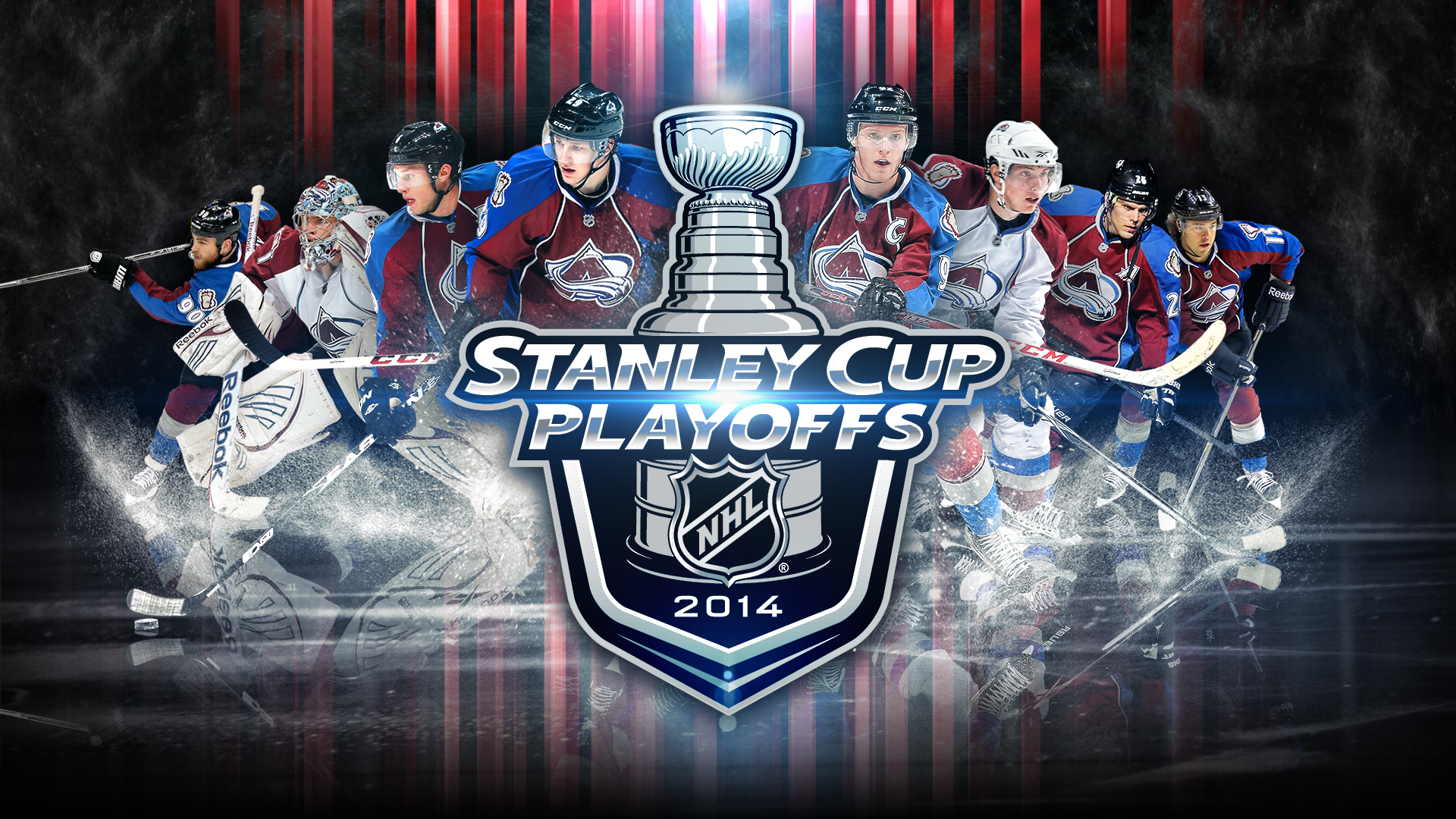 Colorado Avalanche NHL Playoffs 2014 Wallpaper by DenverSportsWalls on