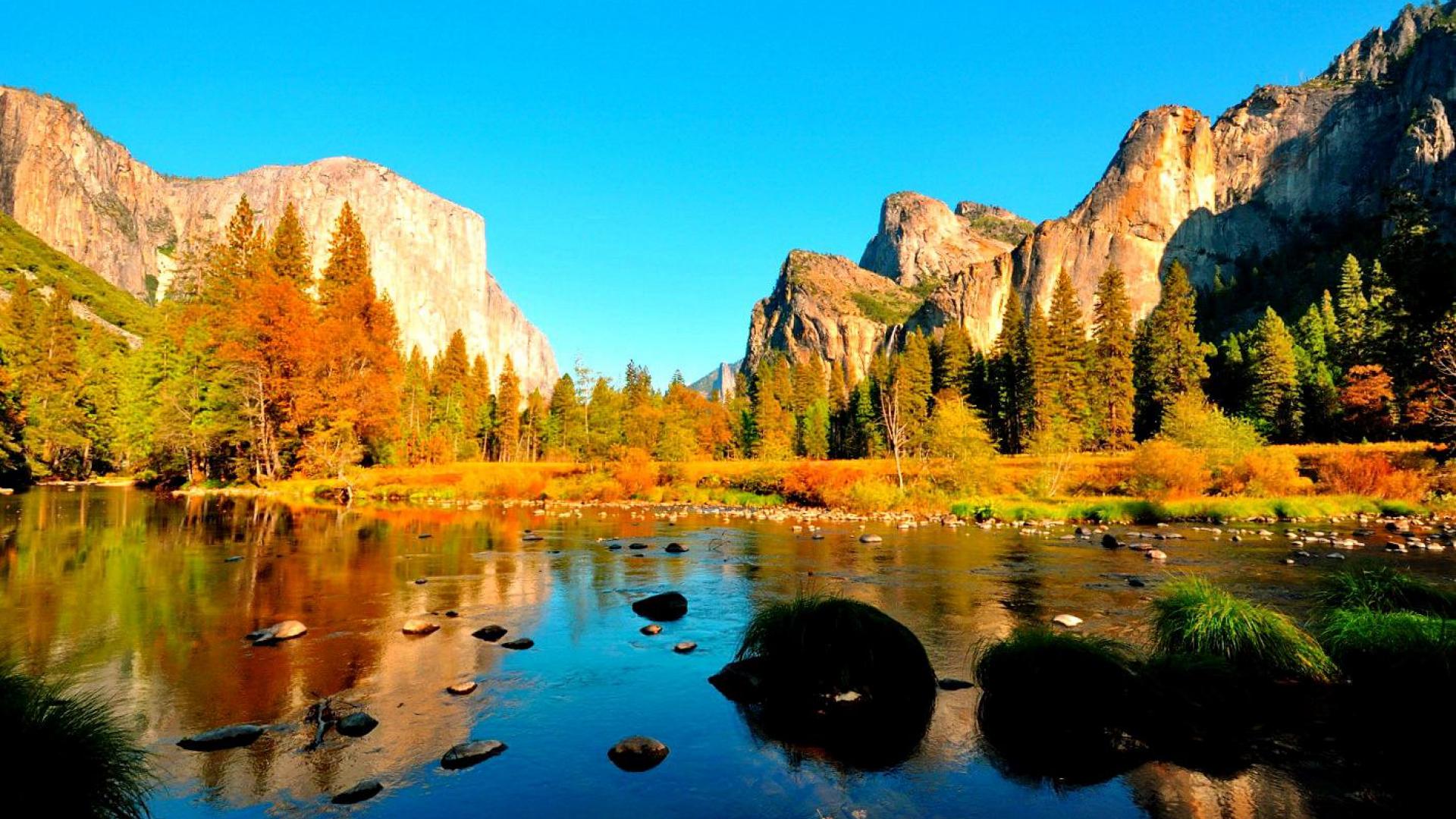 Yosemite Autumn High Quality And Resolution Wallpaper