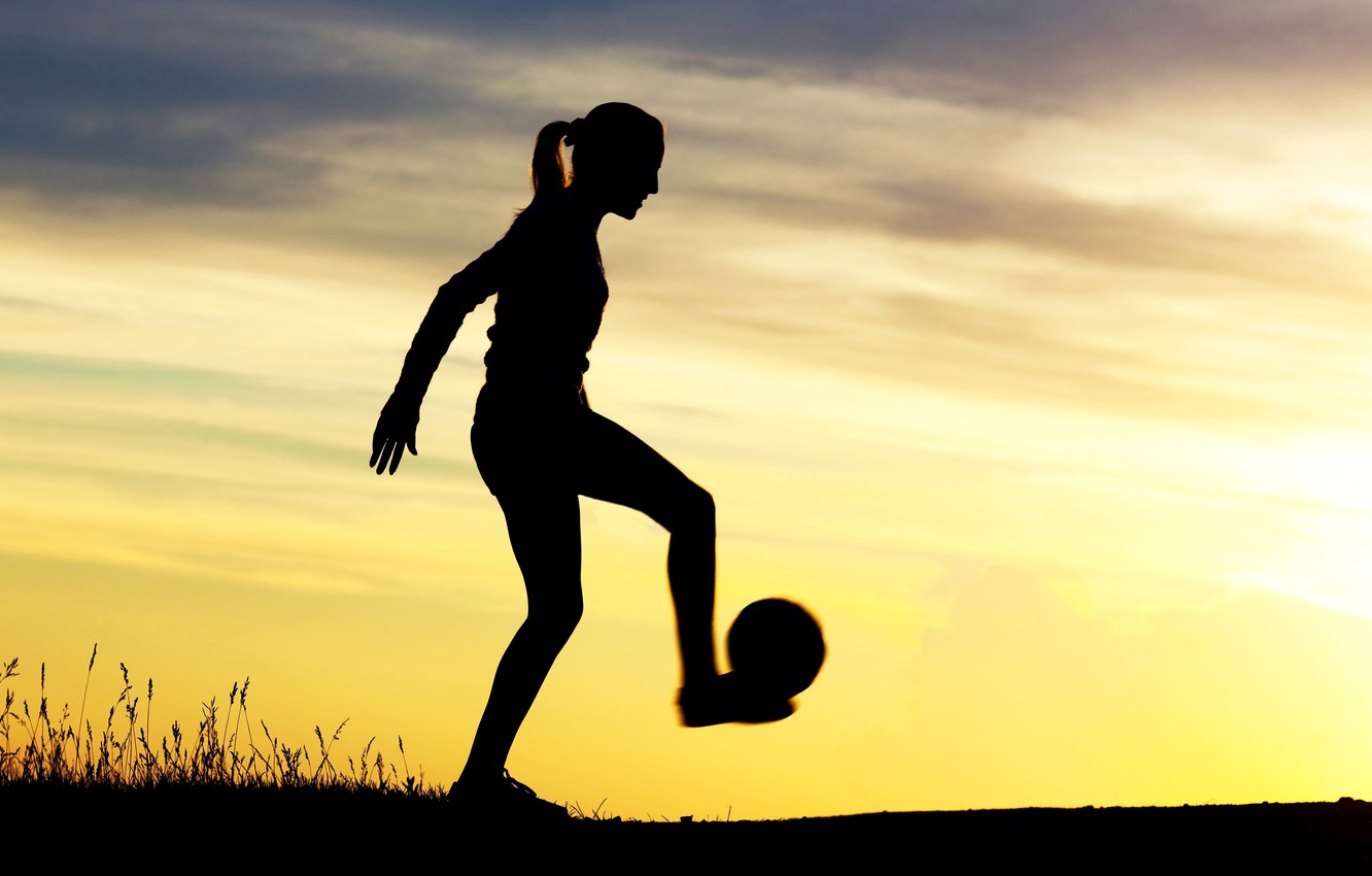 Wallpaper Nature Dawn Football People Silhouette Athlete