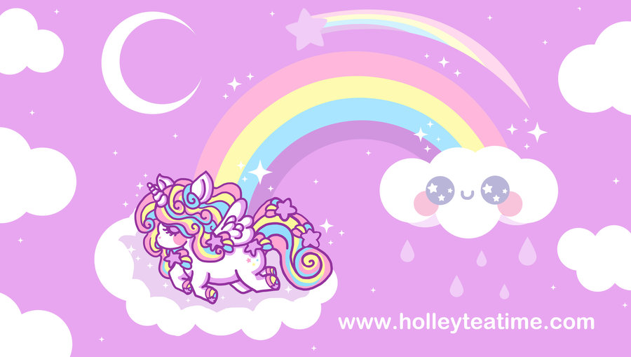 Cute Unicorns And Rainbows Wallpaper Image Pictures Becuo