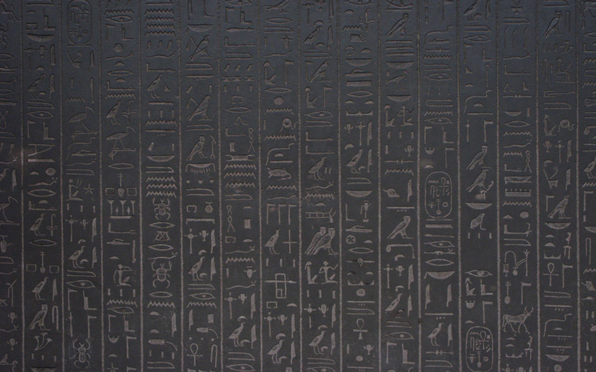 Ancient Egypt Hieroglyph HD Wallpaper