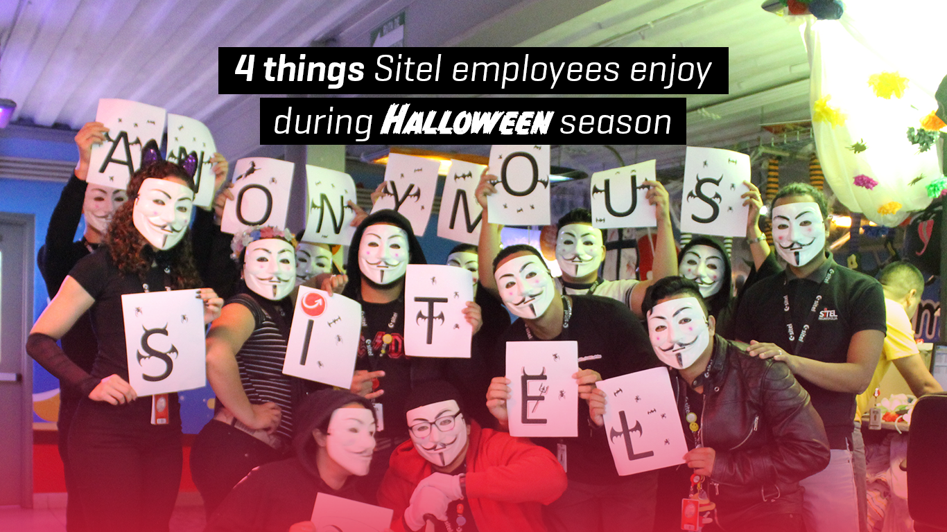 Things That Sitel Employees Enjoy During Halloween Season
